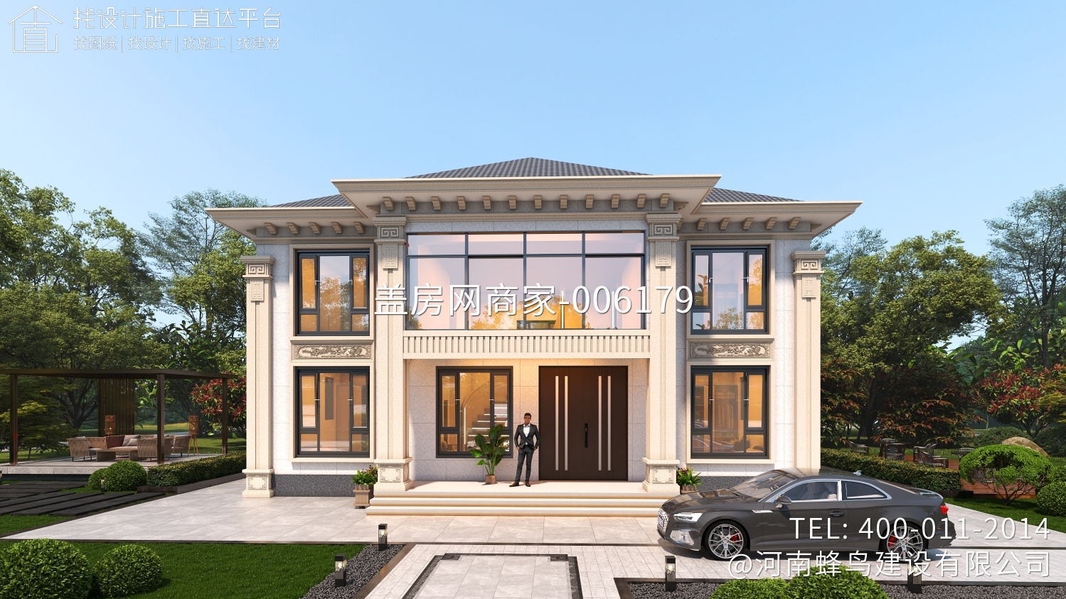 河南省邓州市王府二层别墅