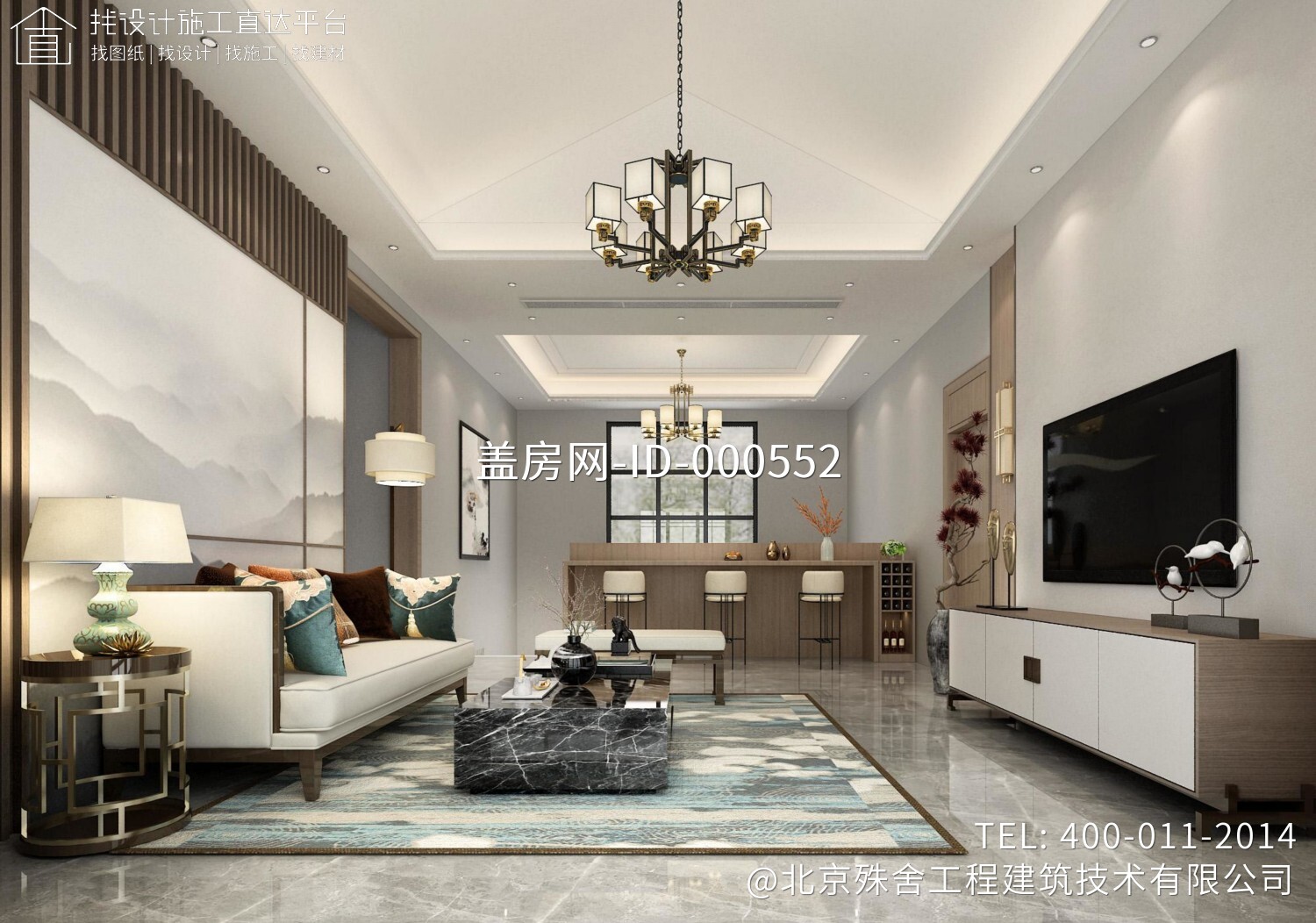 安徽芜湖朱家新中式别墅图纸