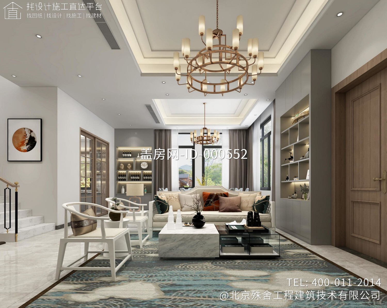 安徽芜湖朱家新中式别墅图纸