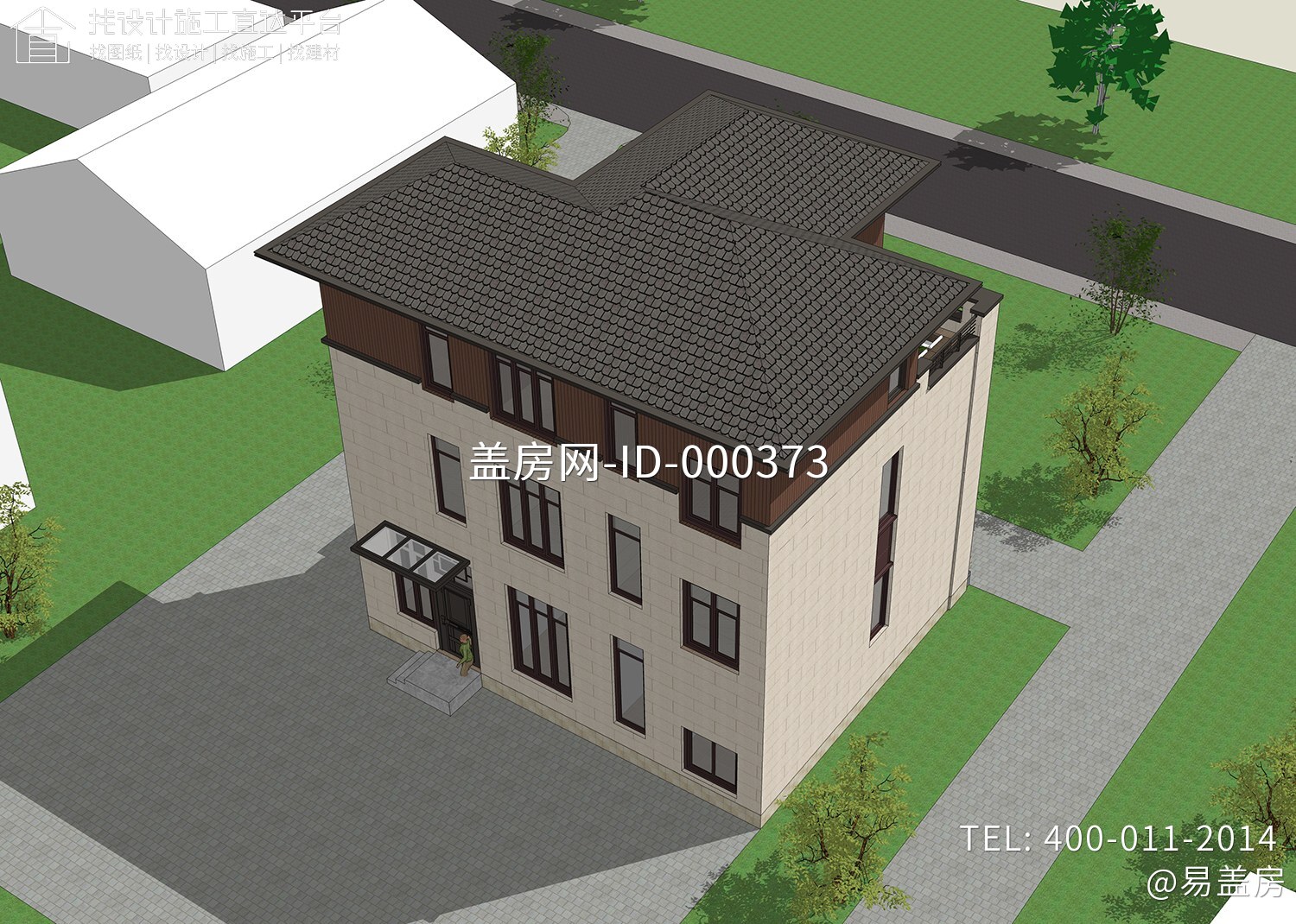 浙江金华卢家新中式别墅