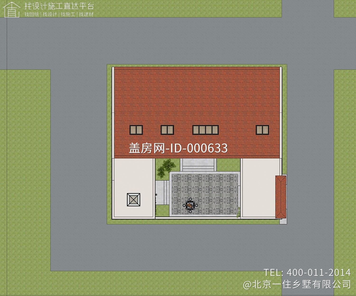 河北沧州曹家新中式别墅