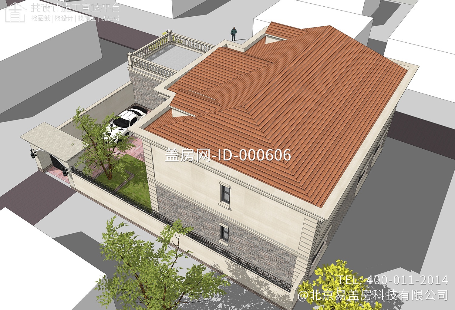 北京房山翟家欧式别墅