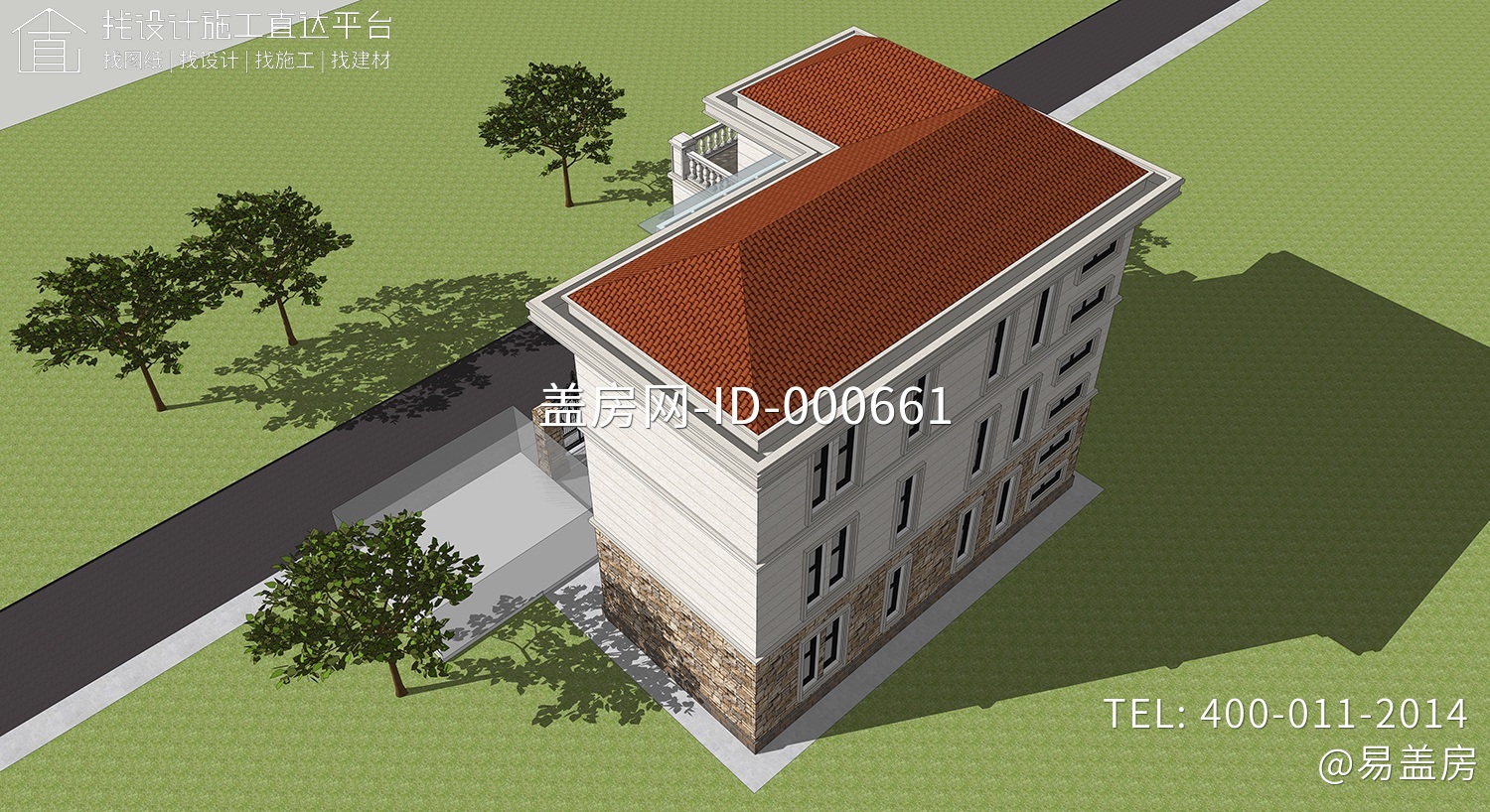 重庆永川刘家欧式别墅图纸