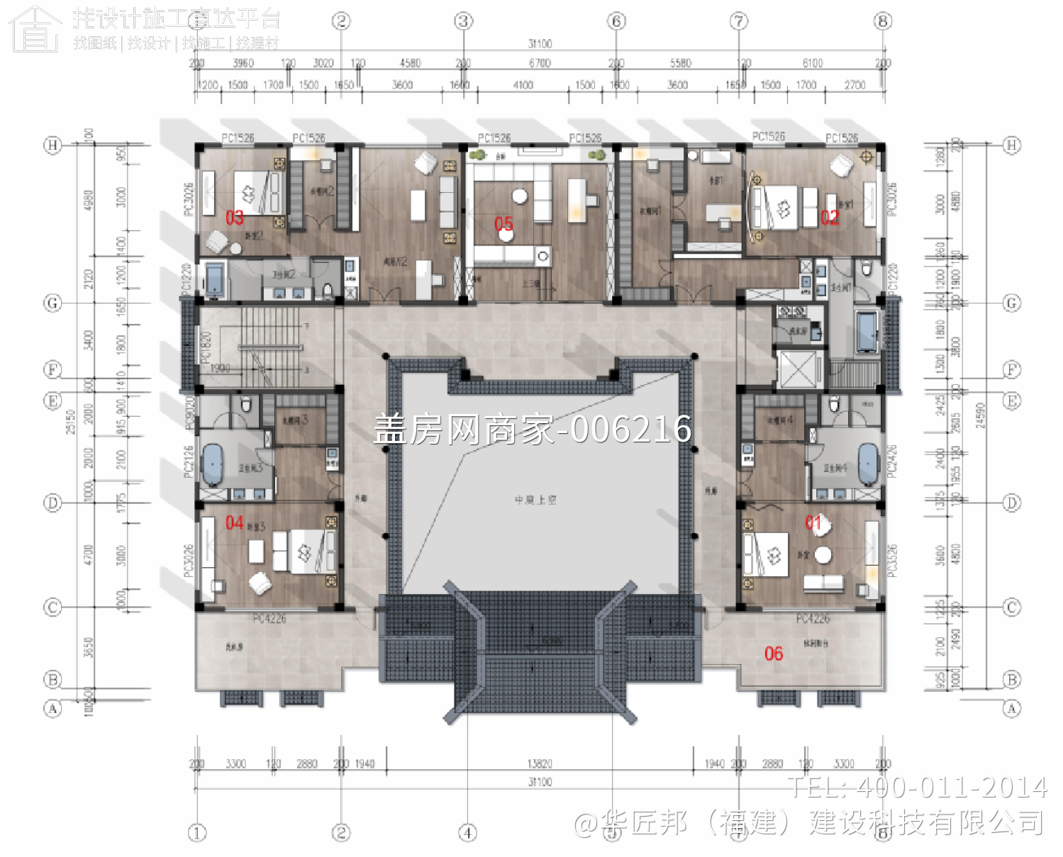 泉州市四合院乡墅装修工程
