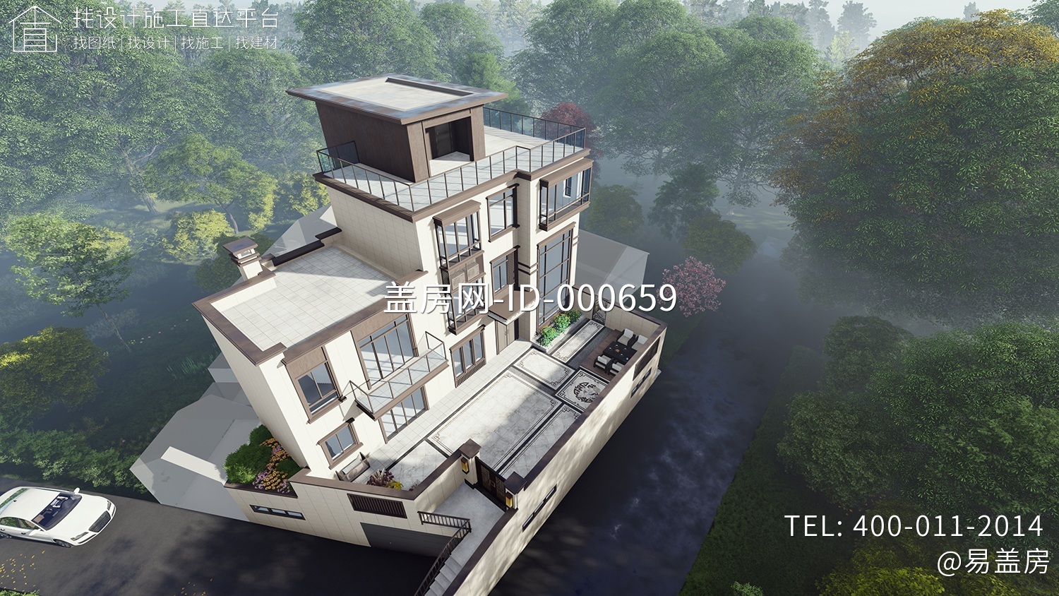 福建厦门陈家新中式别墅