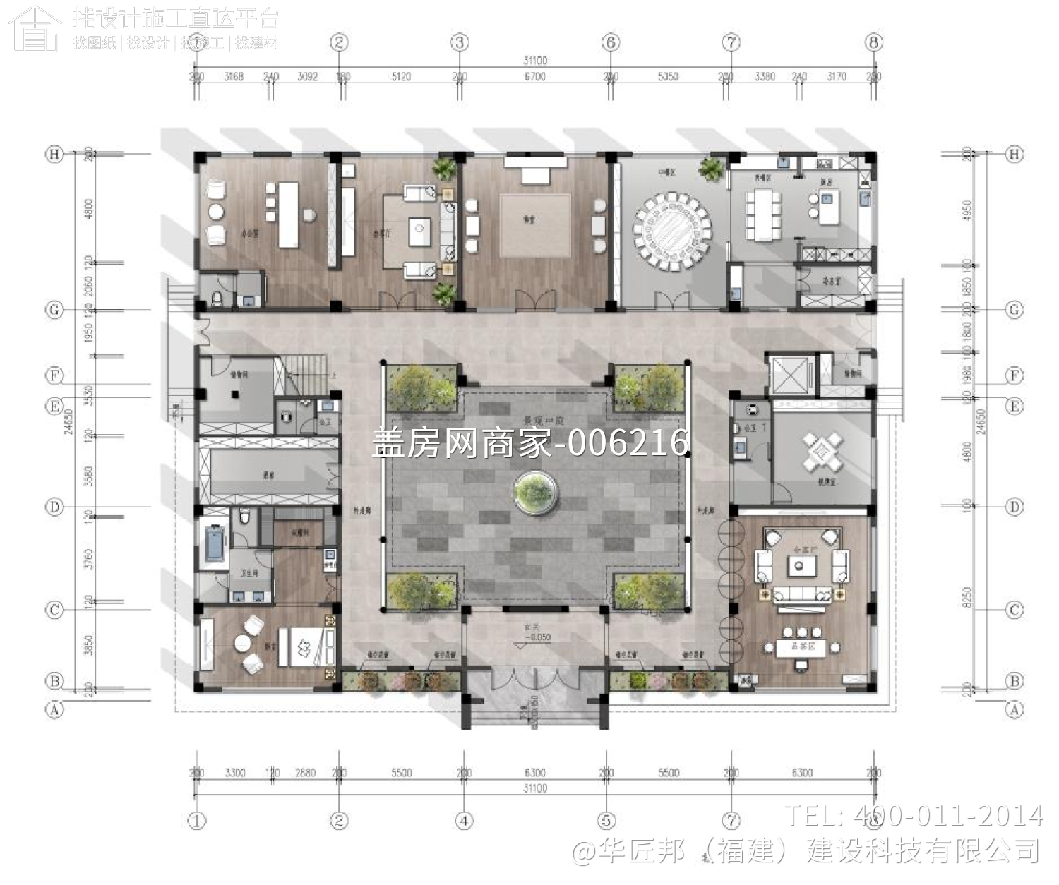 泉州市四合院乡墅装修工程