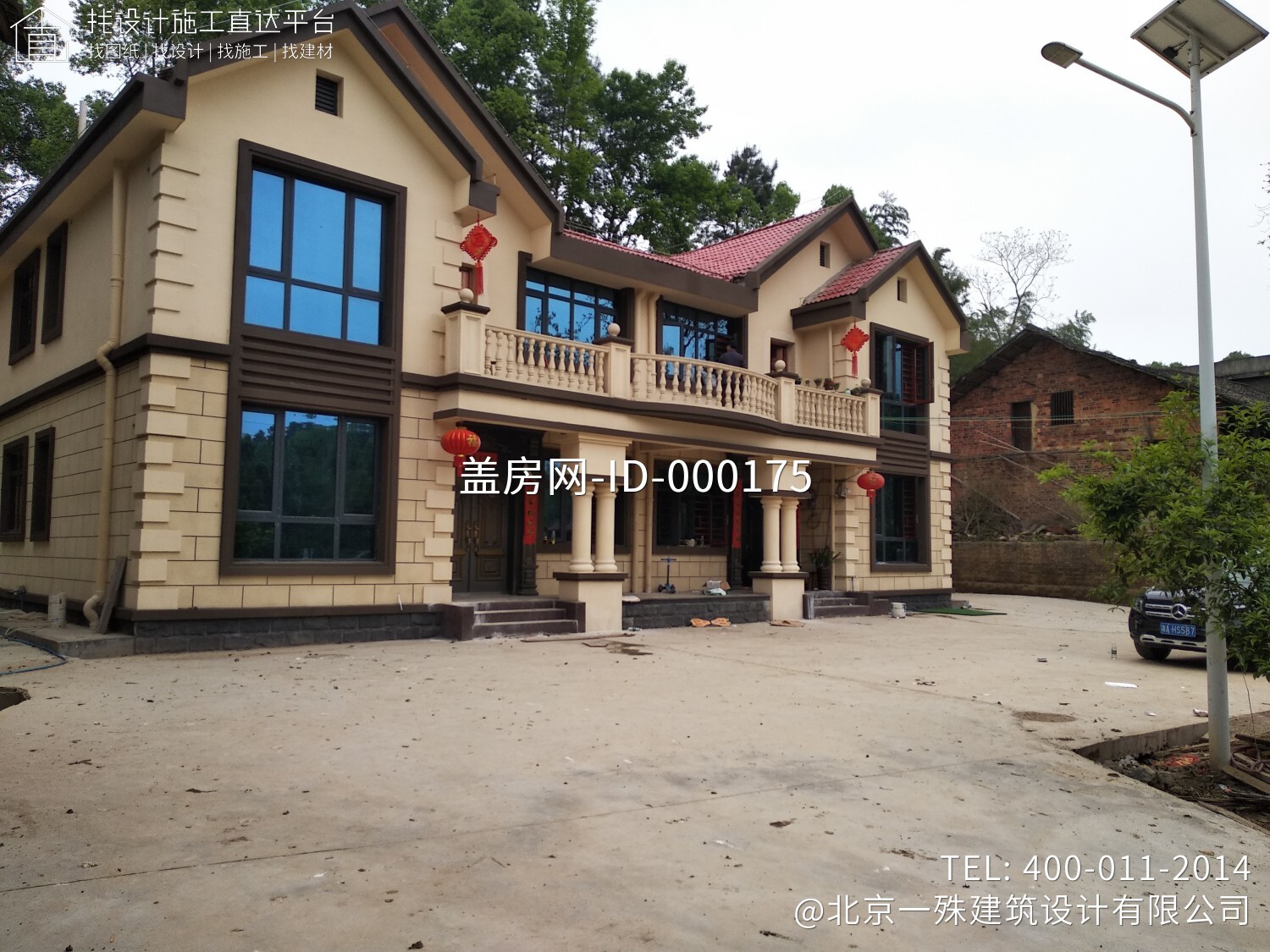 湖南邵阳孙家欧式双拼别墅