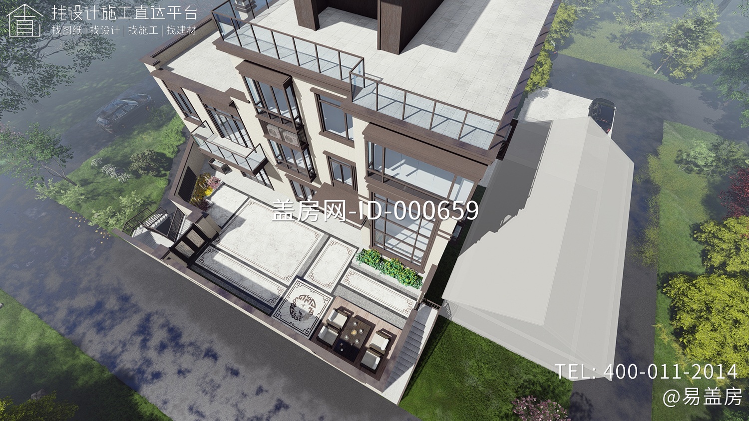 福建厦门陈家新中式别墅