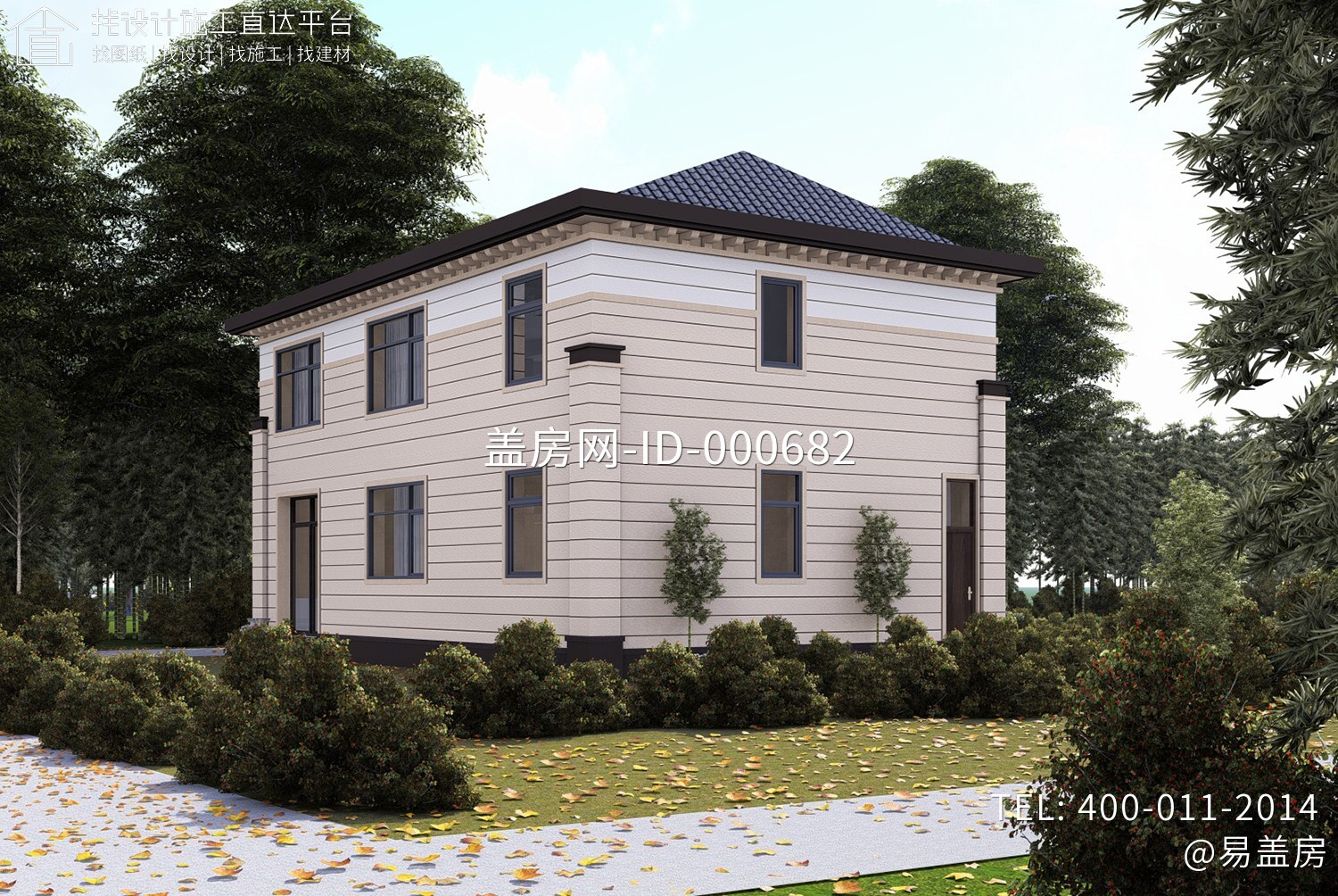 北京顺义肖家新中式别墅