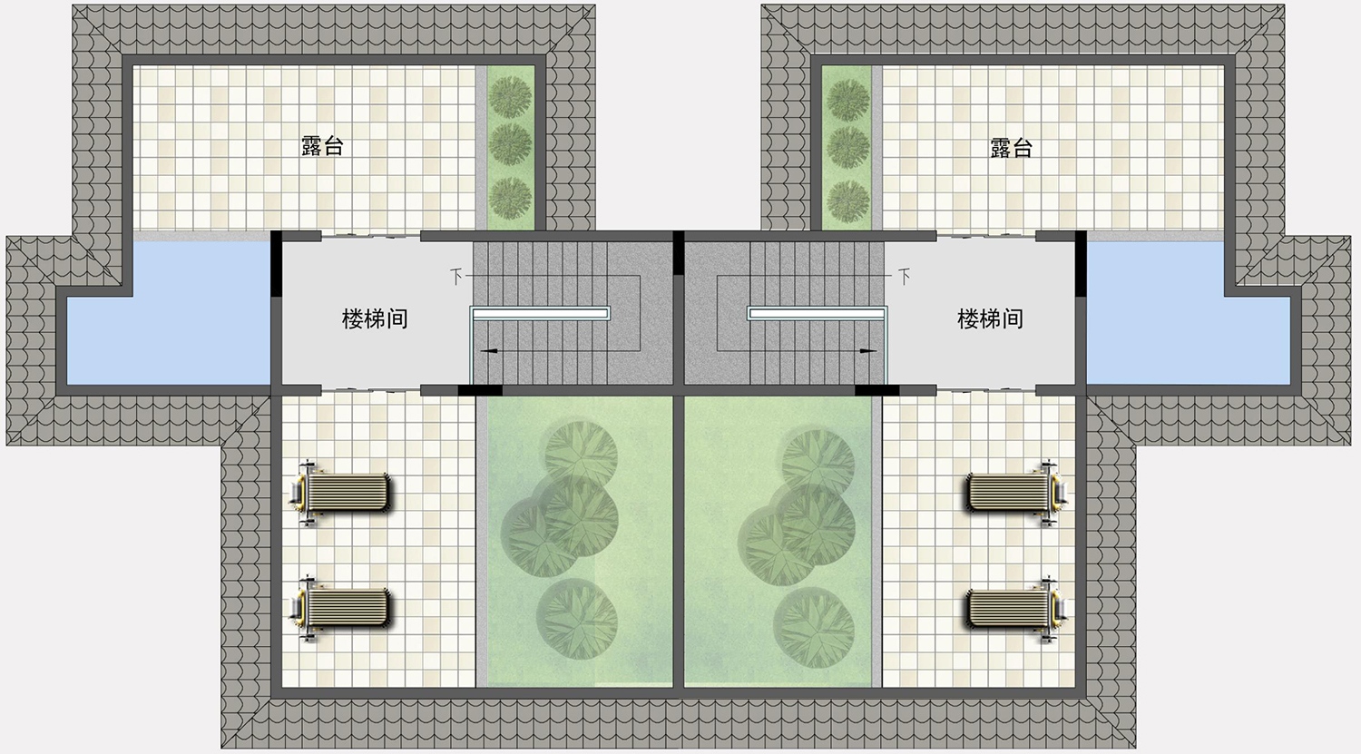 河南新密刘家新中式别墅图纸