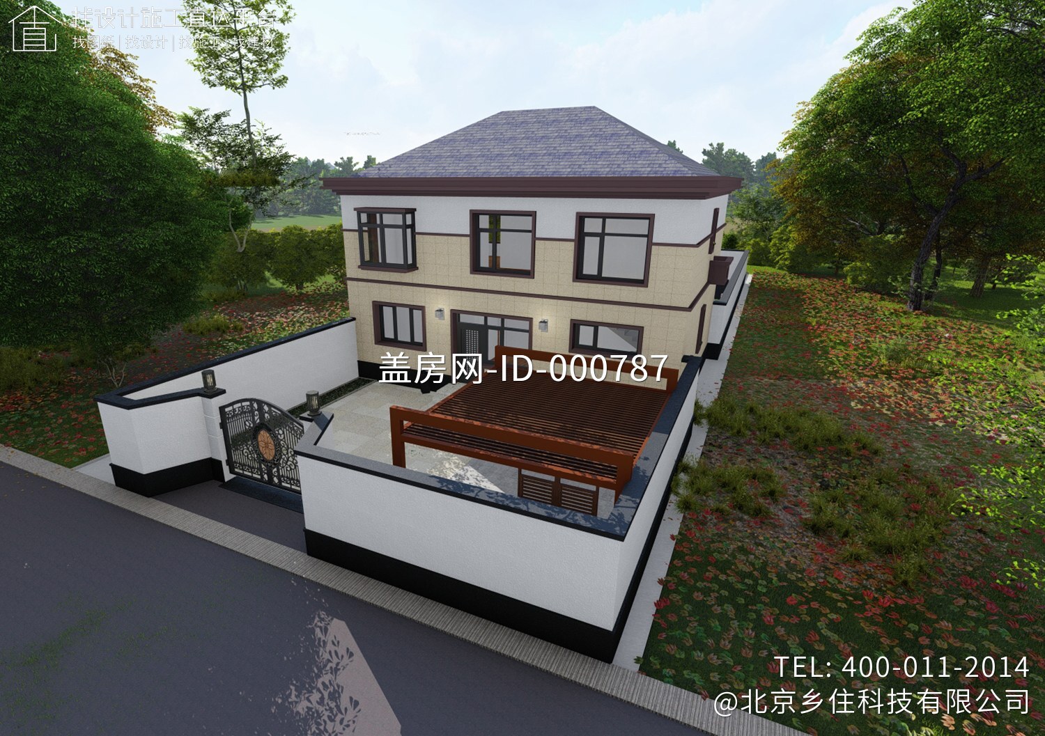 北京顺义许家新中式别墅