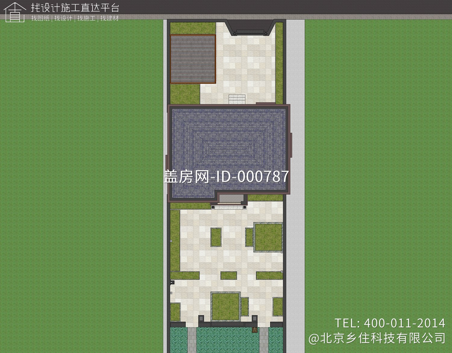 北京顺义许家新中式别墅