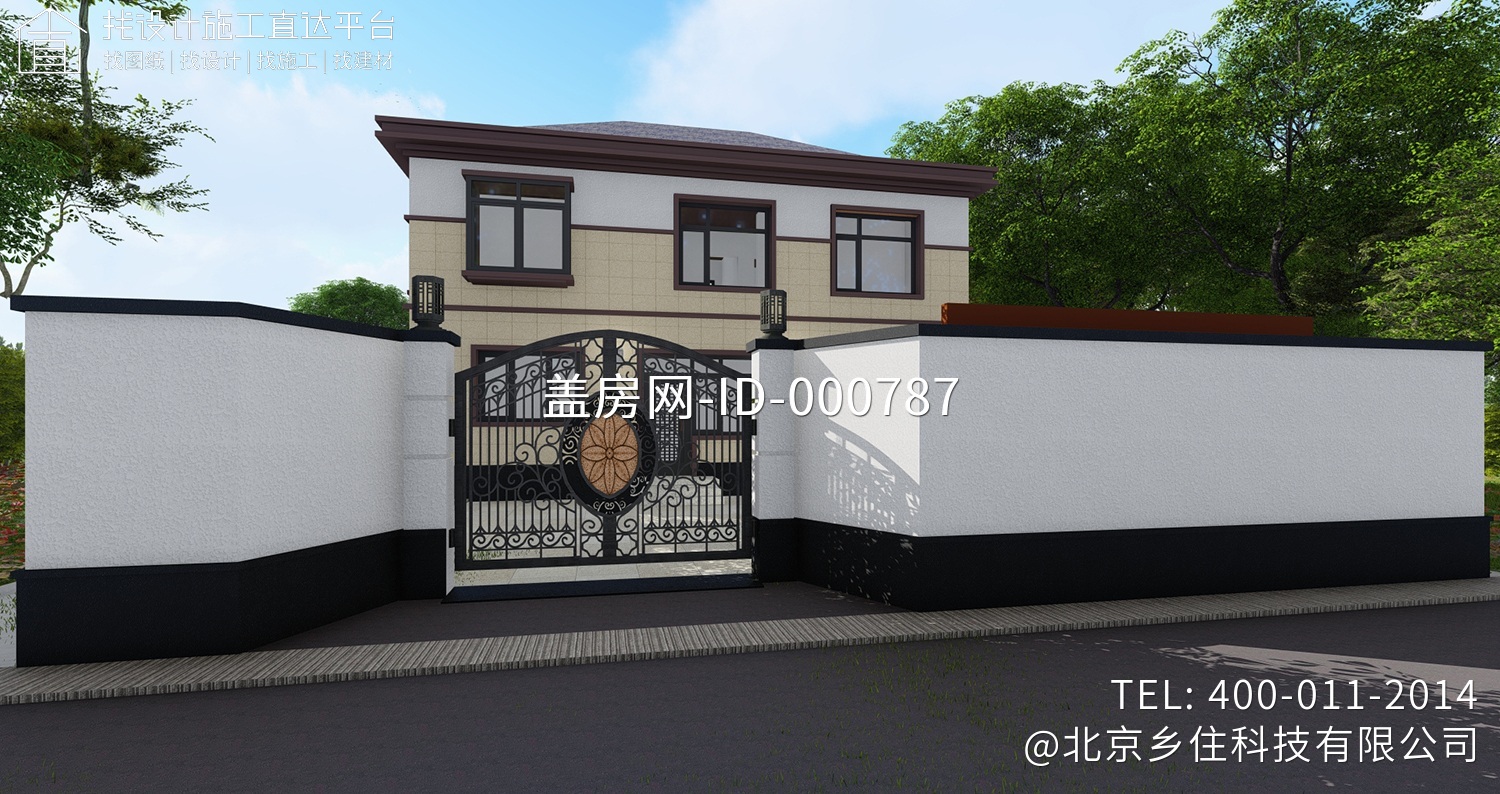 北京顺义许家新中式别墅