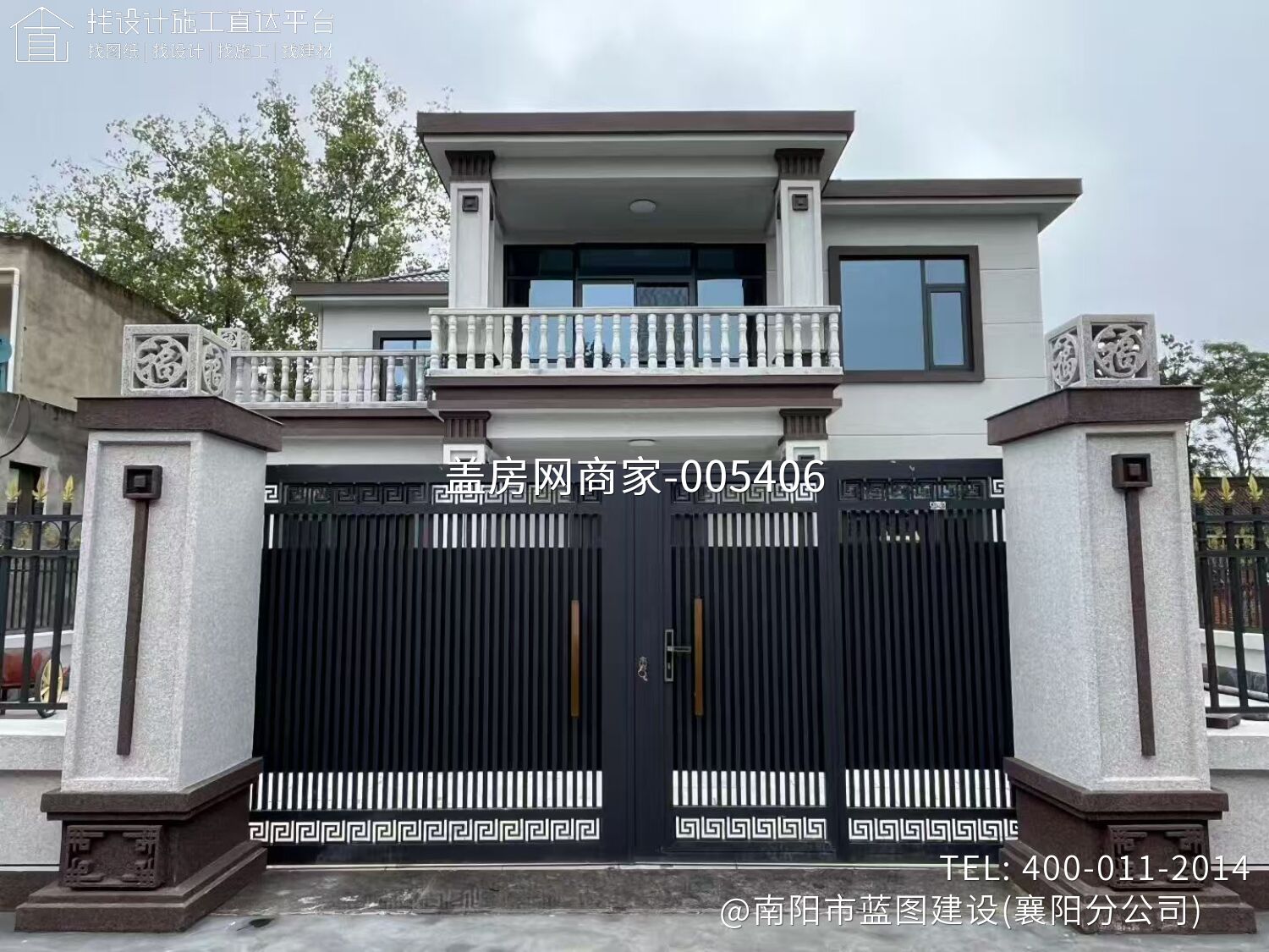 两层新中式风格别墅