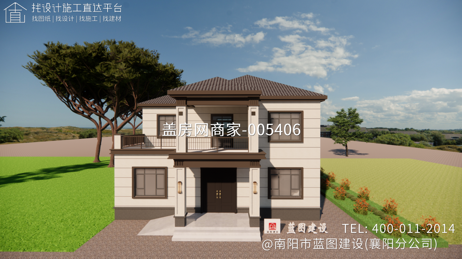 两层新中式风格别墅