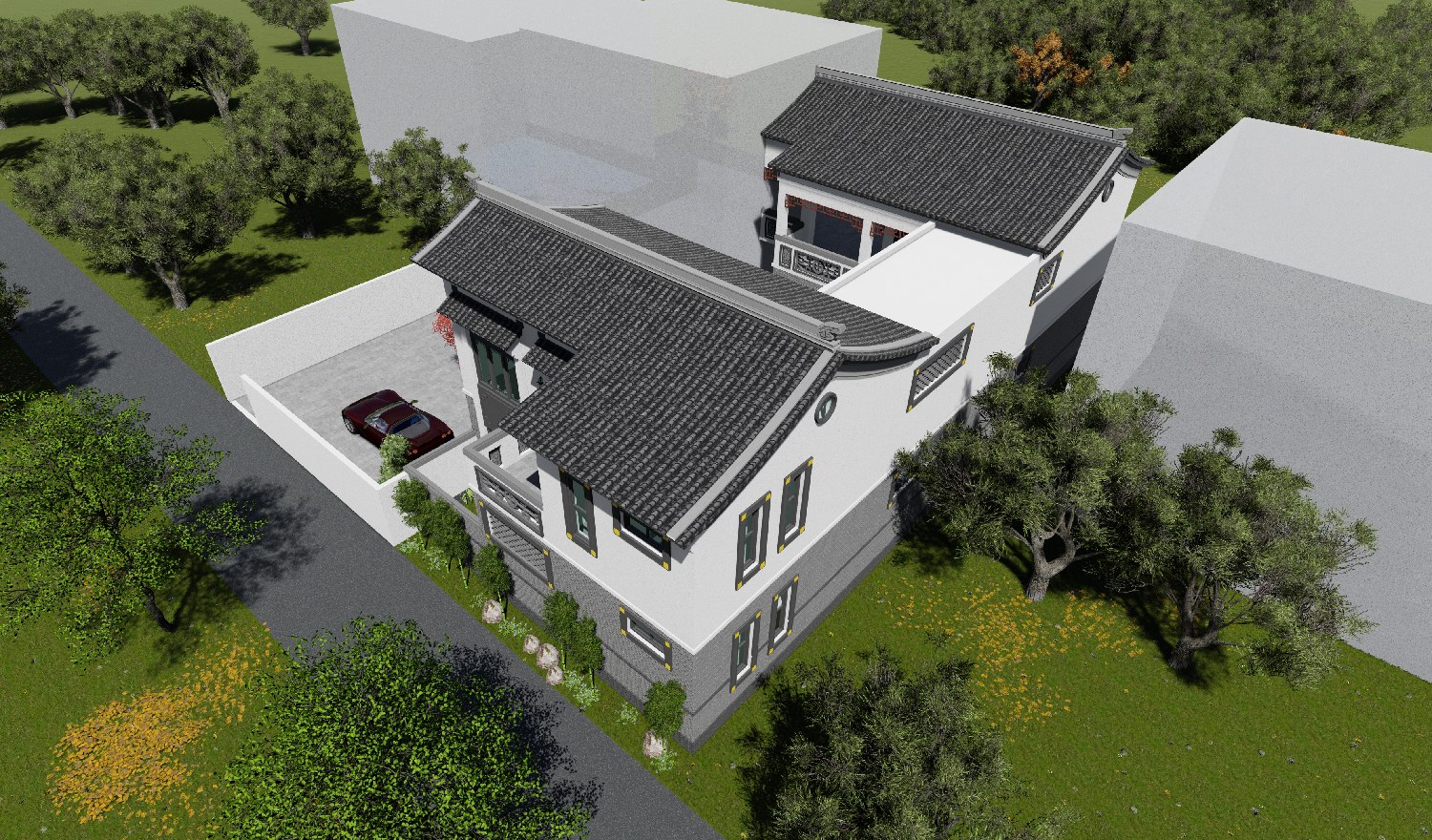 广西合浦莫家中式合院