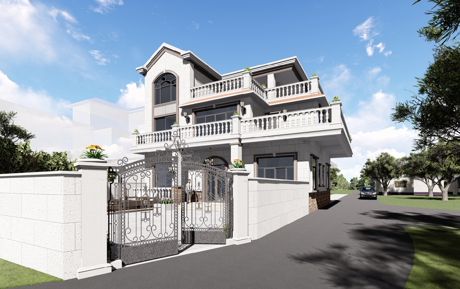 福建厦门沈家欧式别墅