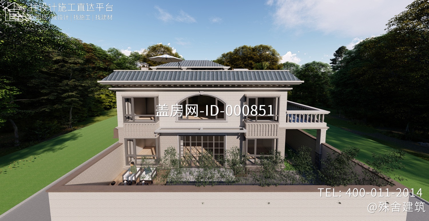 北京顺义杨家欧式别墅