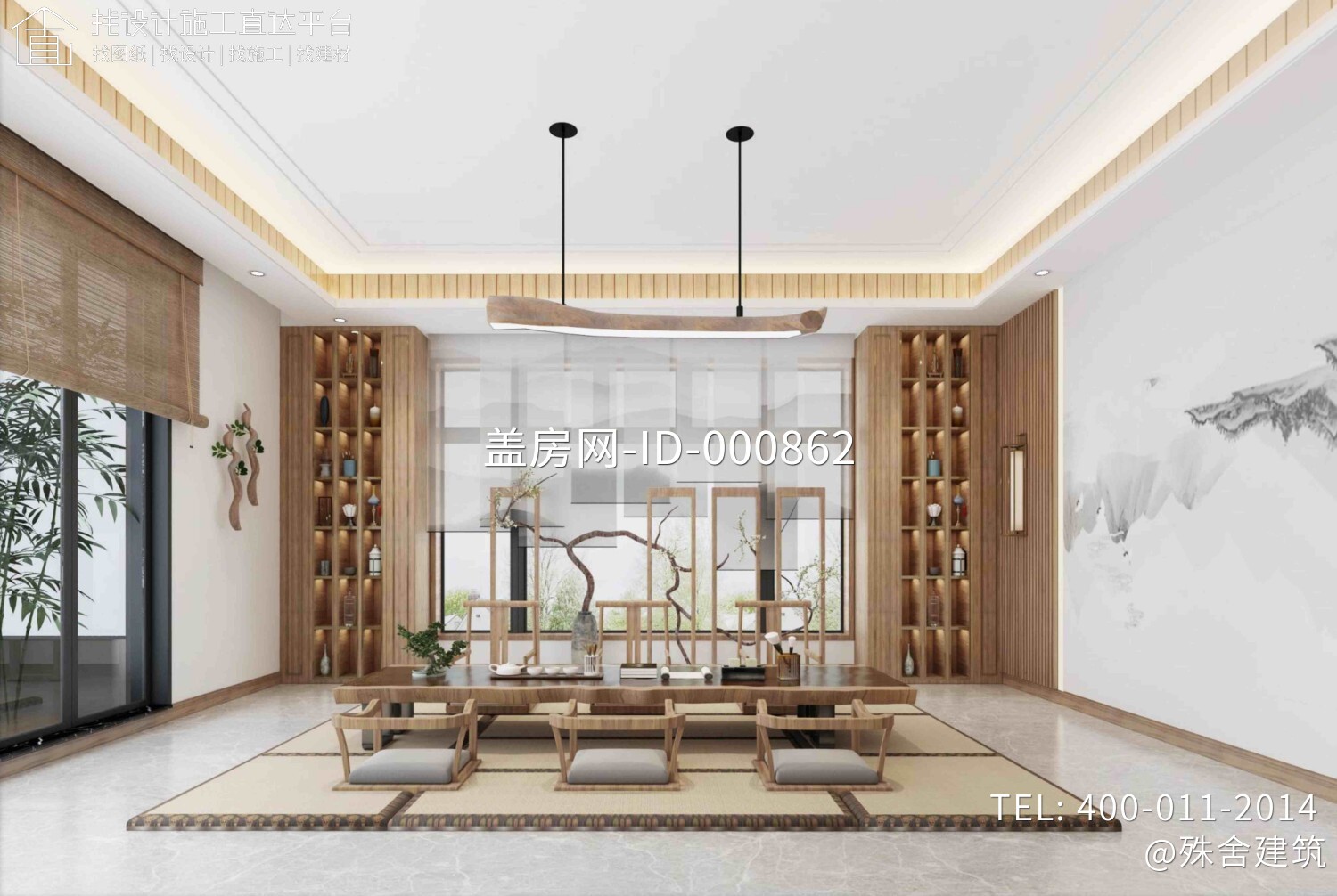 安徽黄山方家新中式别墅图纸