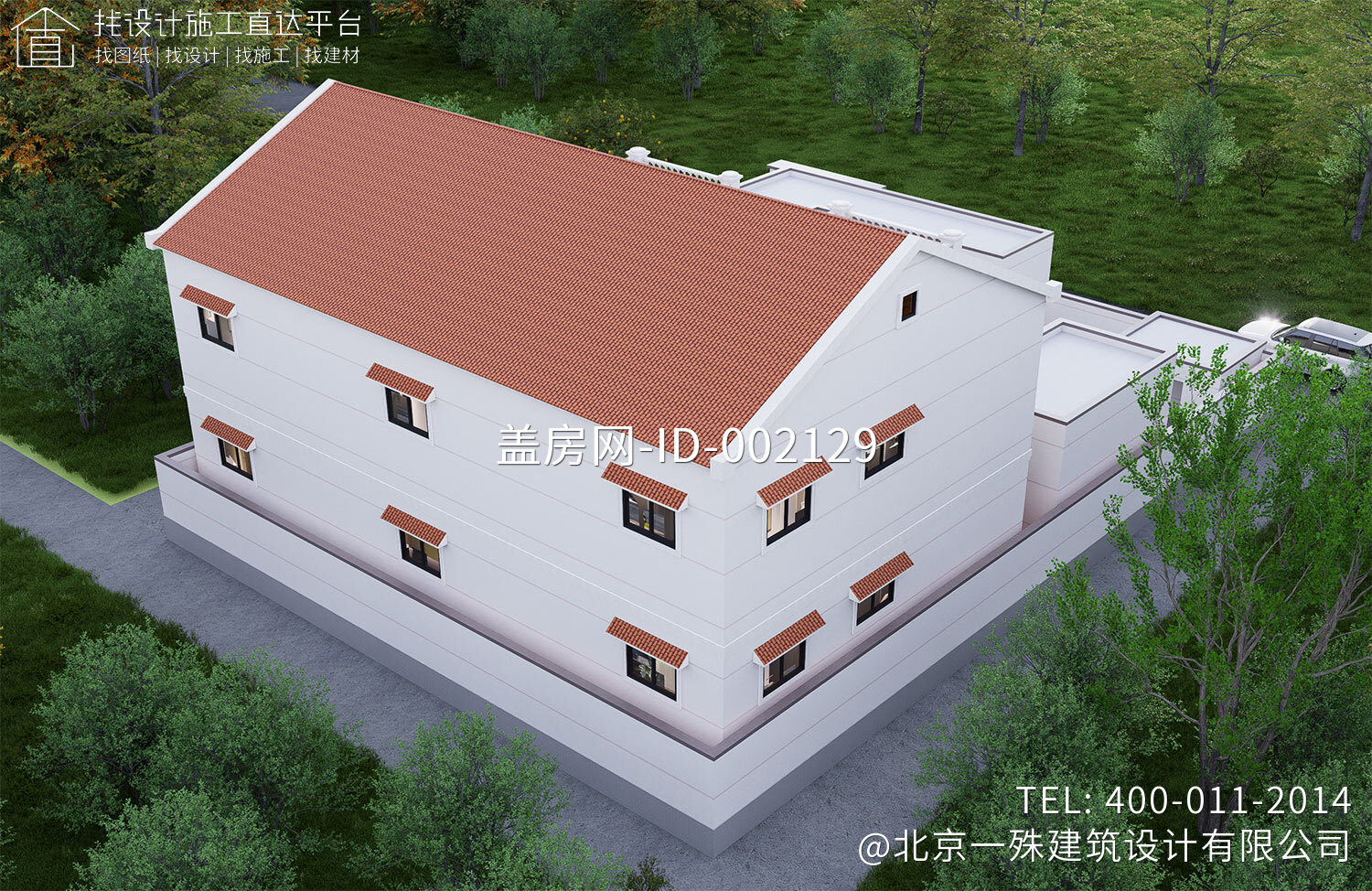 山东菏泽徐家二层欧式自建别墅	