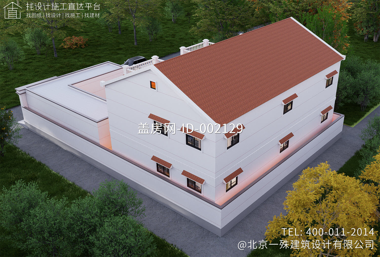 山东菏泽徐家二层欧式自建别墅	