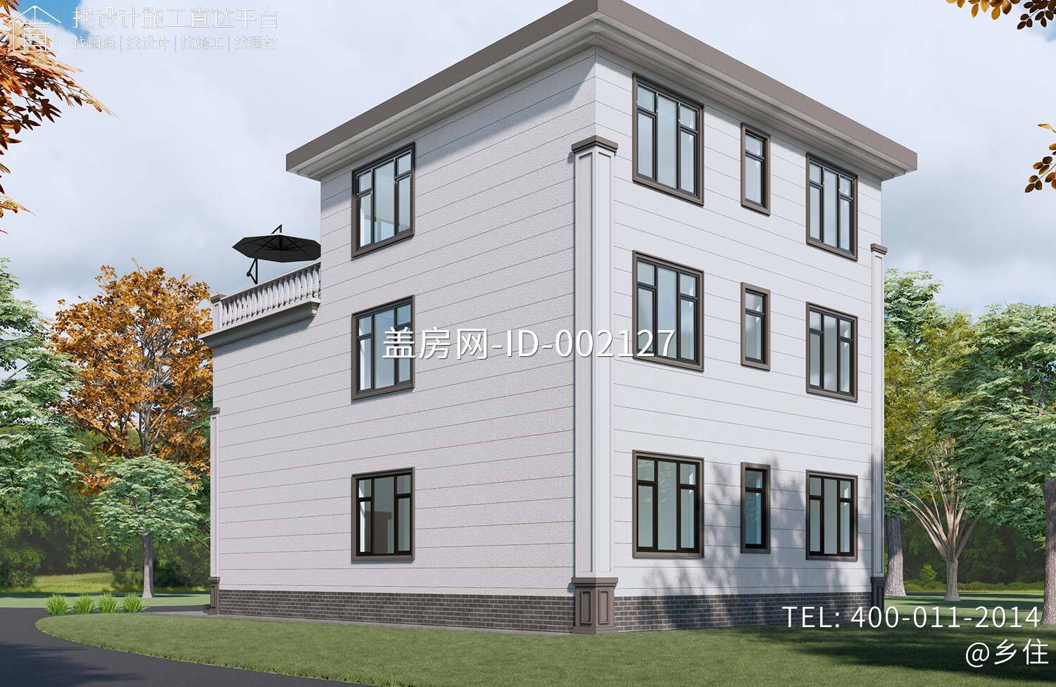 湖南永州陈家三层欧式自建别墅