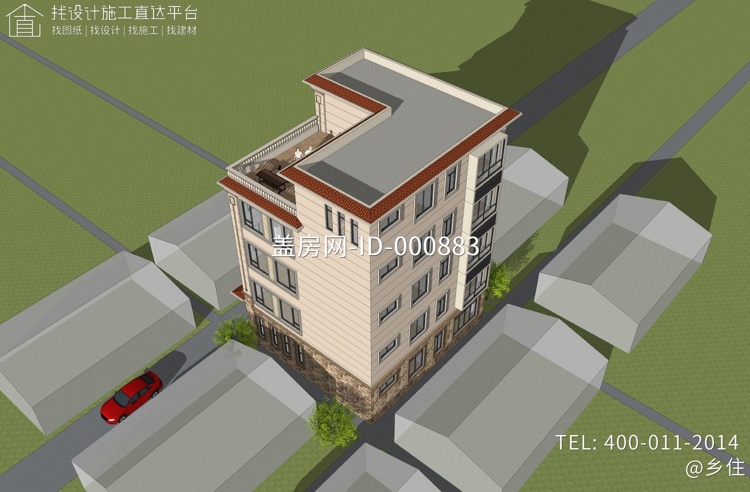 广东湛江陈家欧式别墅图纸