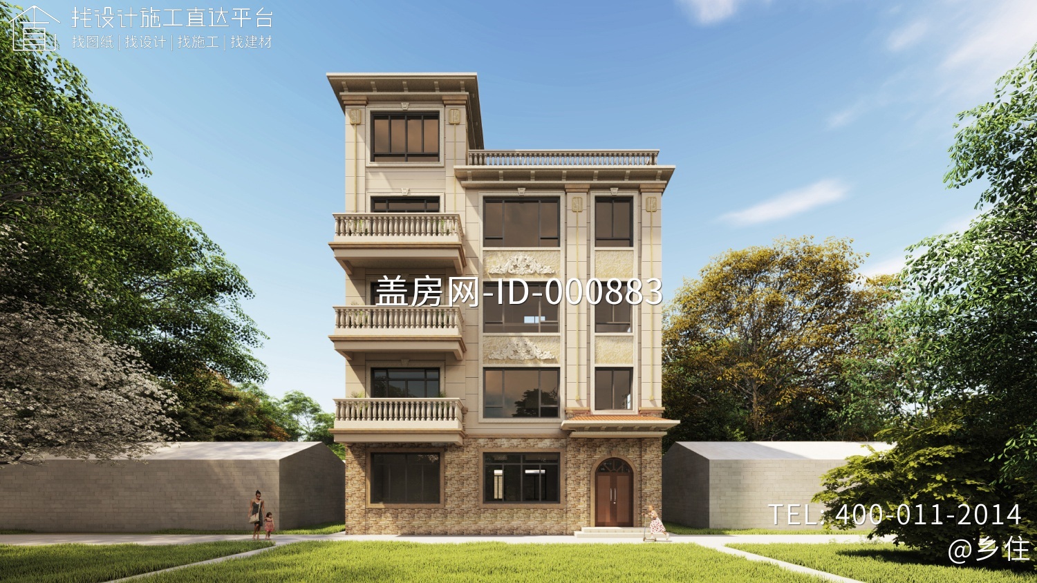 广东湛江陈家欧式别墅图纸