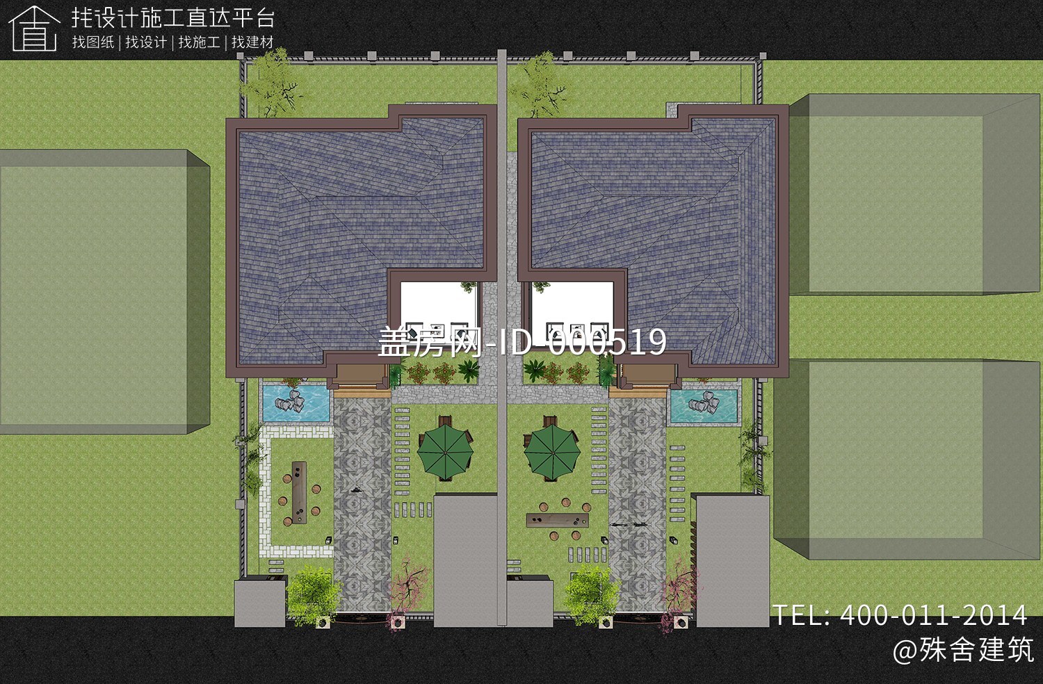 河南商丘刘家欧式双拼别墅