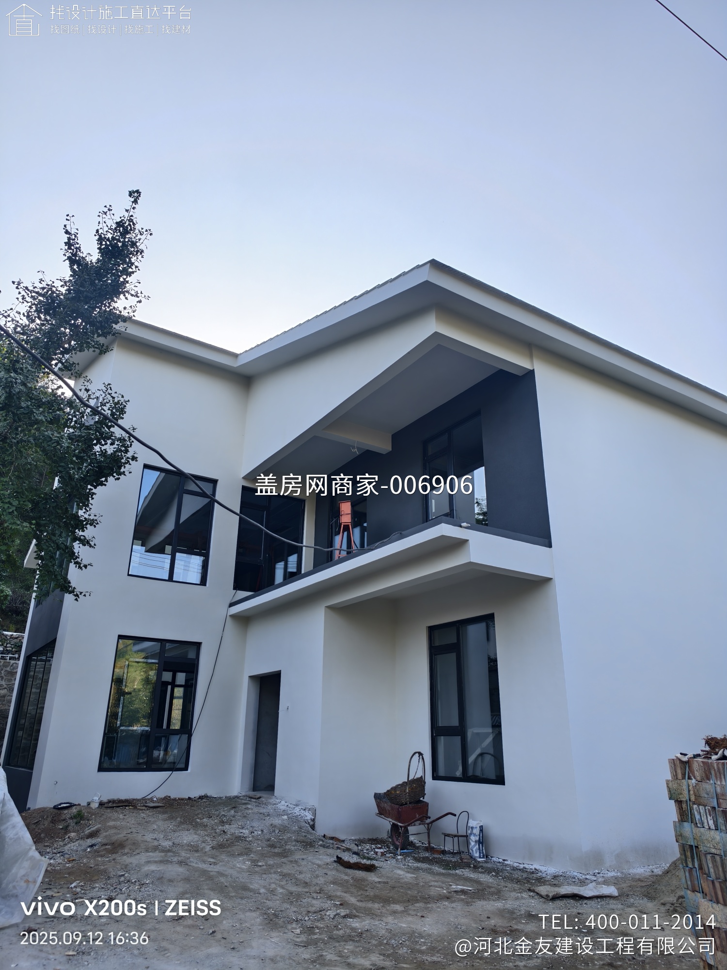 保定易县两层现代风格别墅