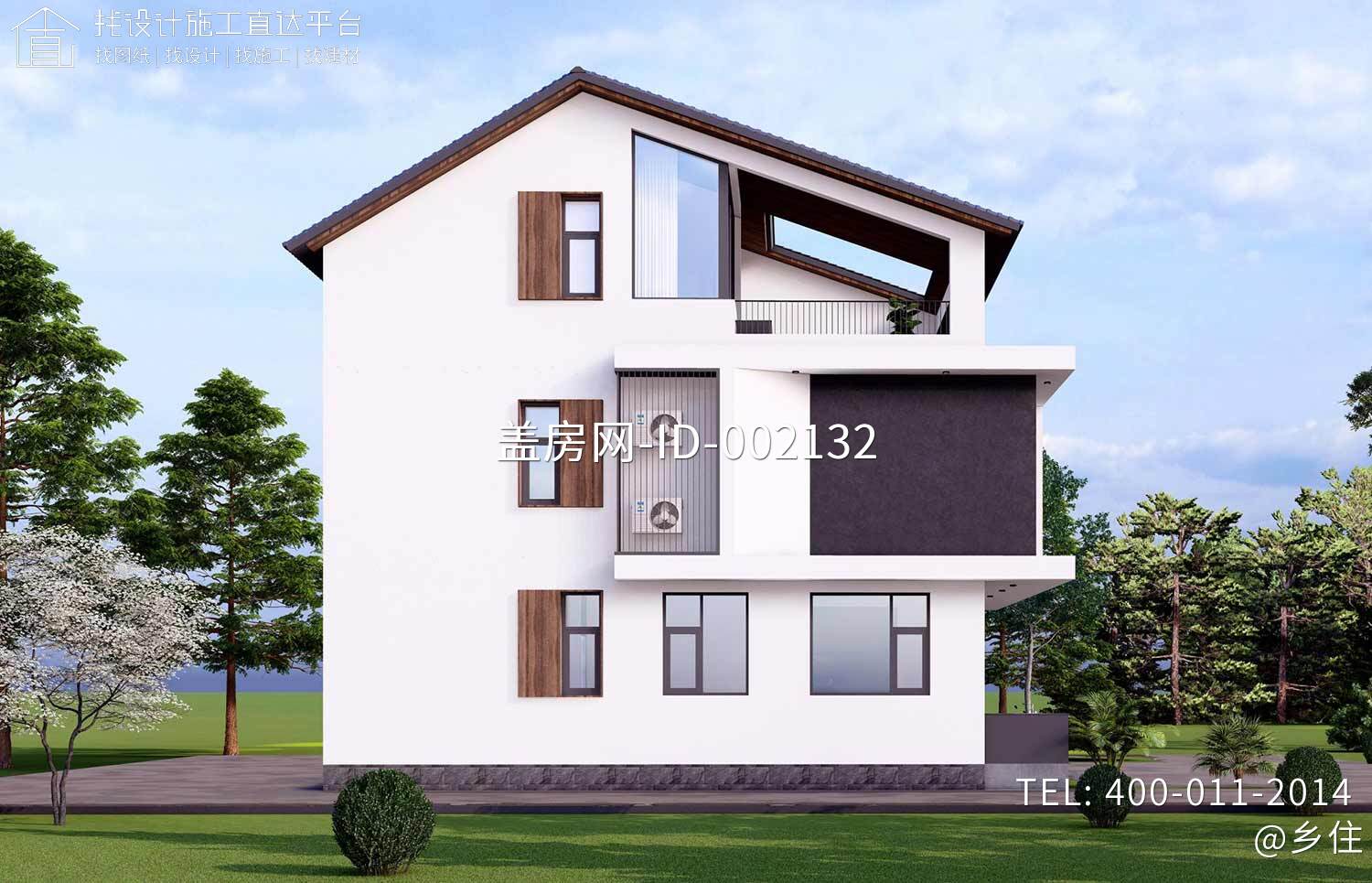 江苏苏州孟家三层现代自建别墅