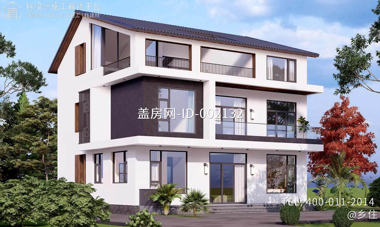 江苏苏州孟家三层现代自建别墅