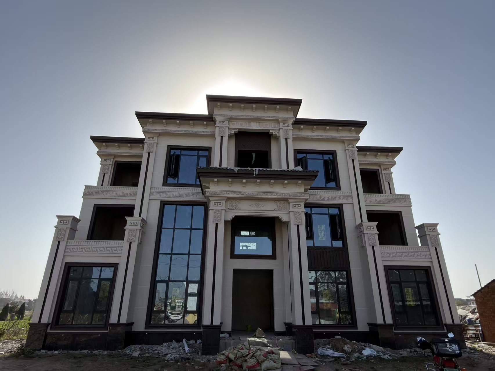 五间三层中式风