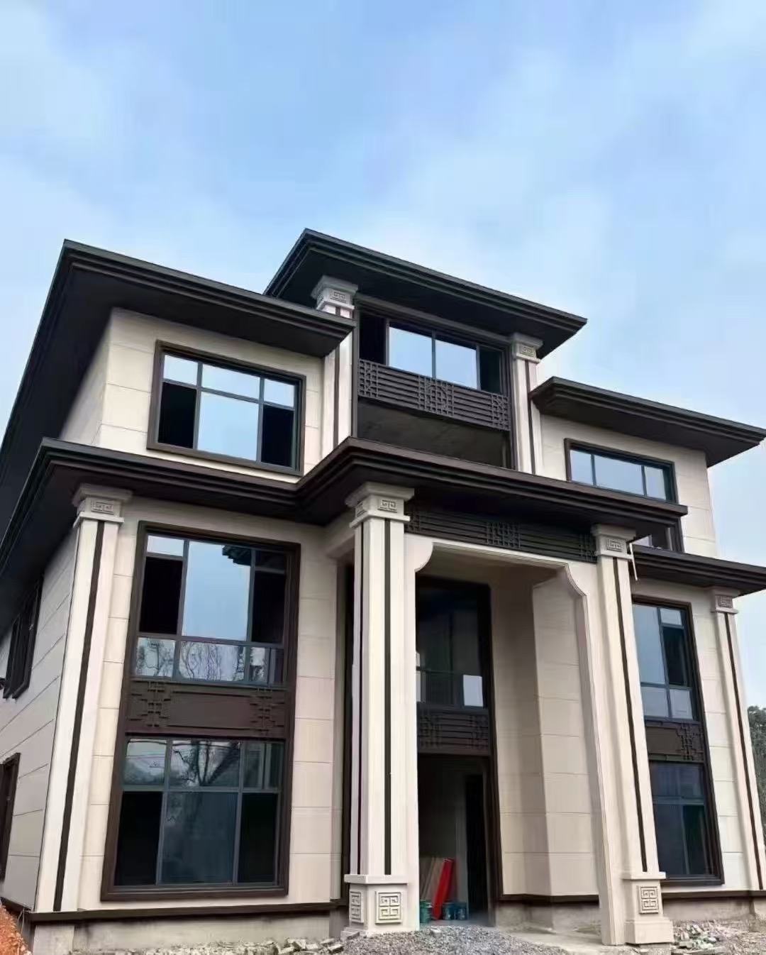 五间三层中式风