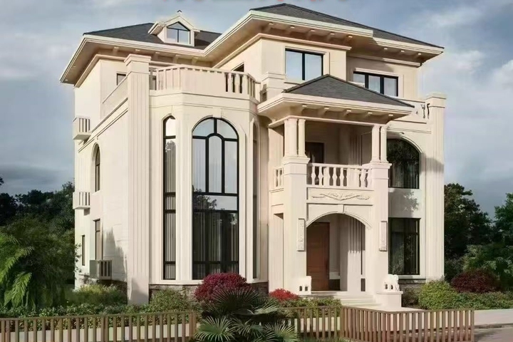 广东河源铁场镇别墅案例