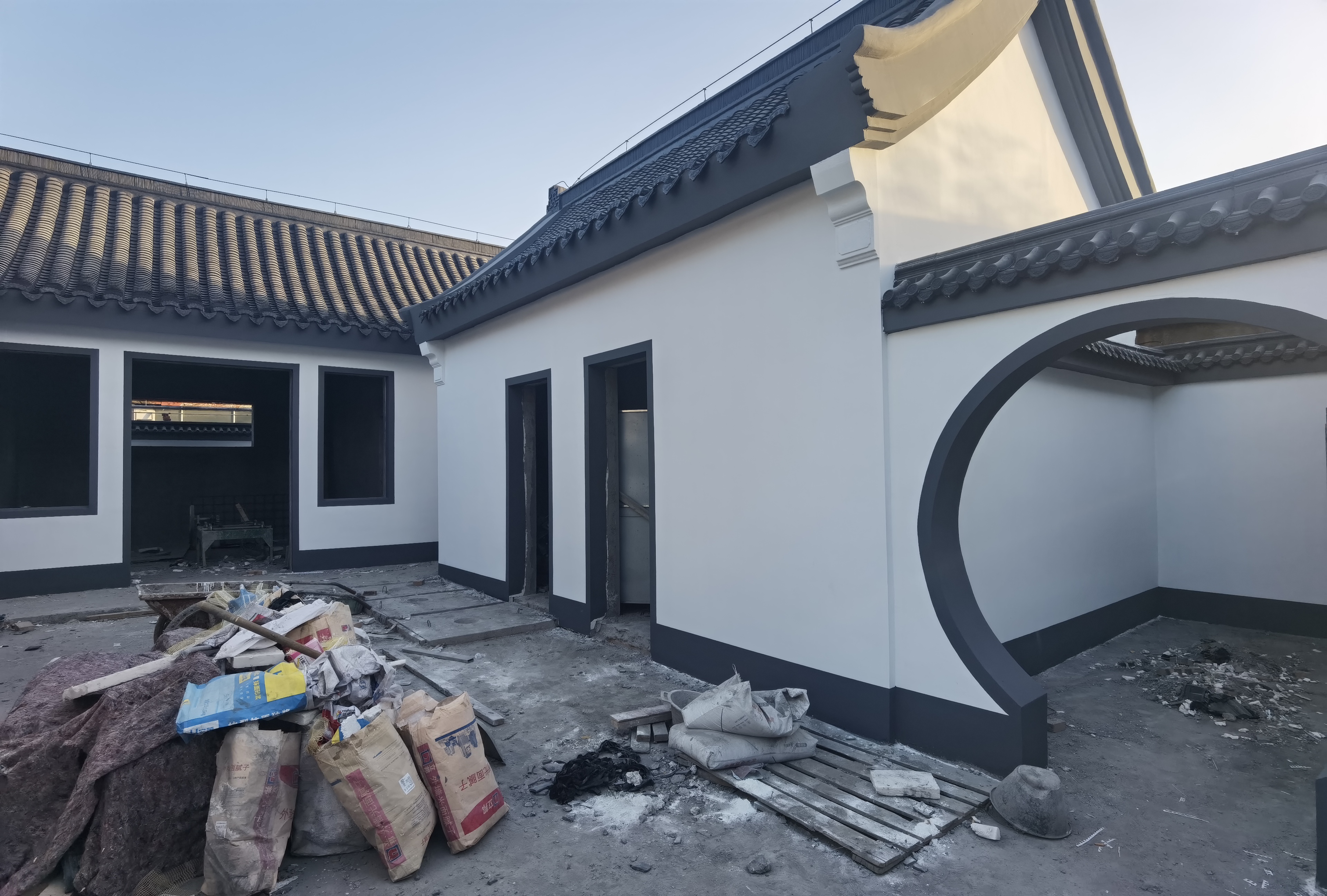 徽派仿古三合院