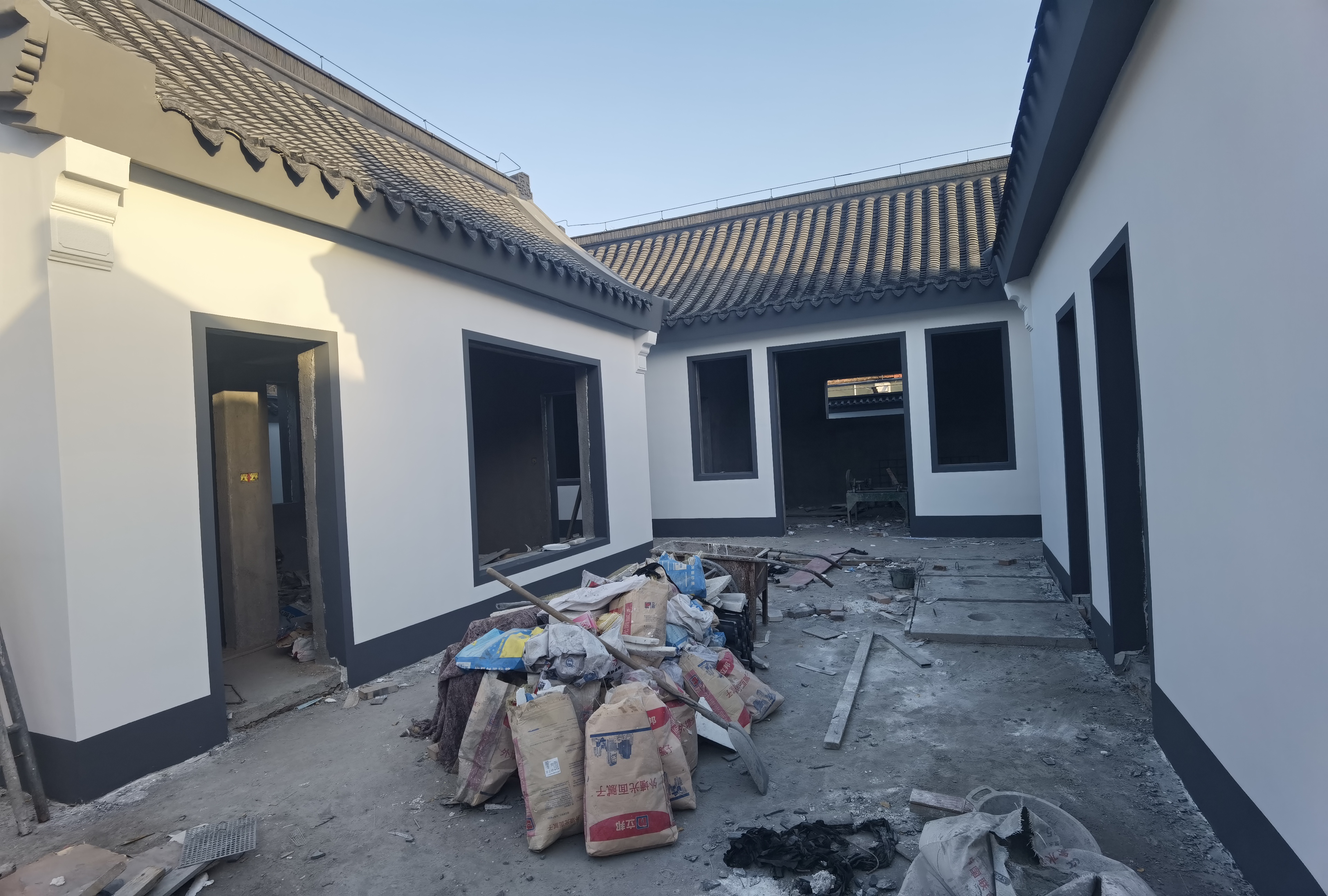 徽派仿古三合院