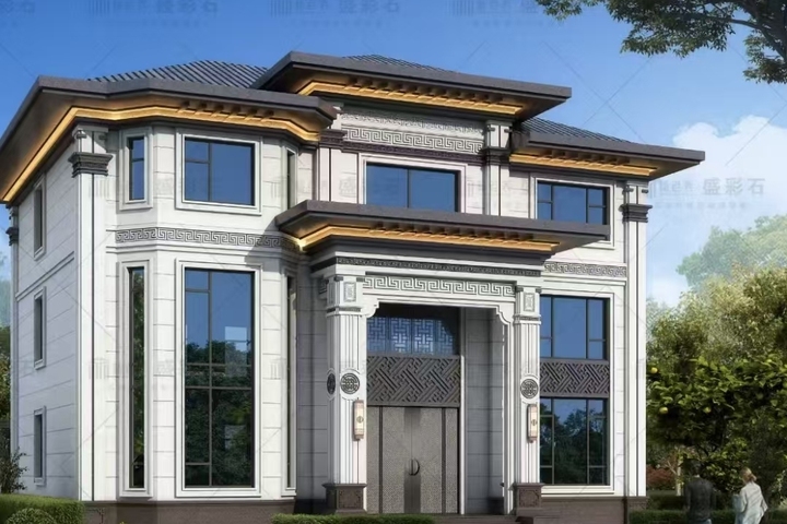 周口项城李府自建3层别墅