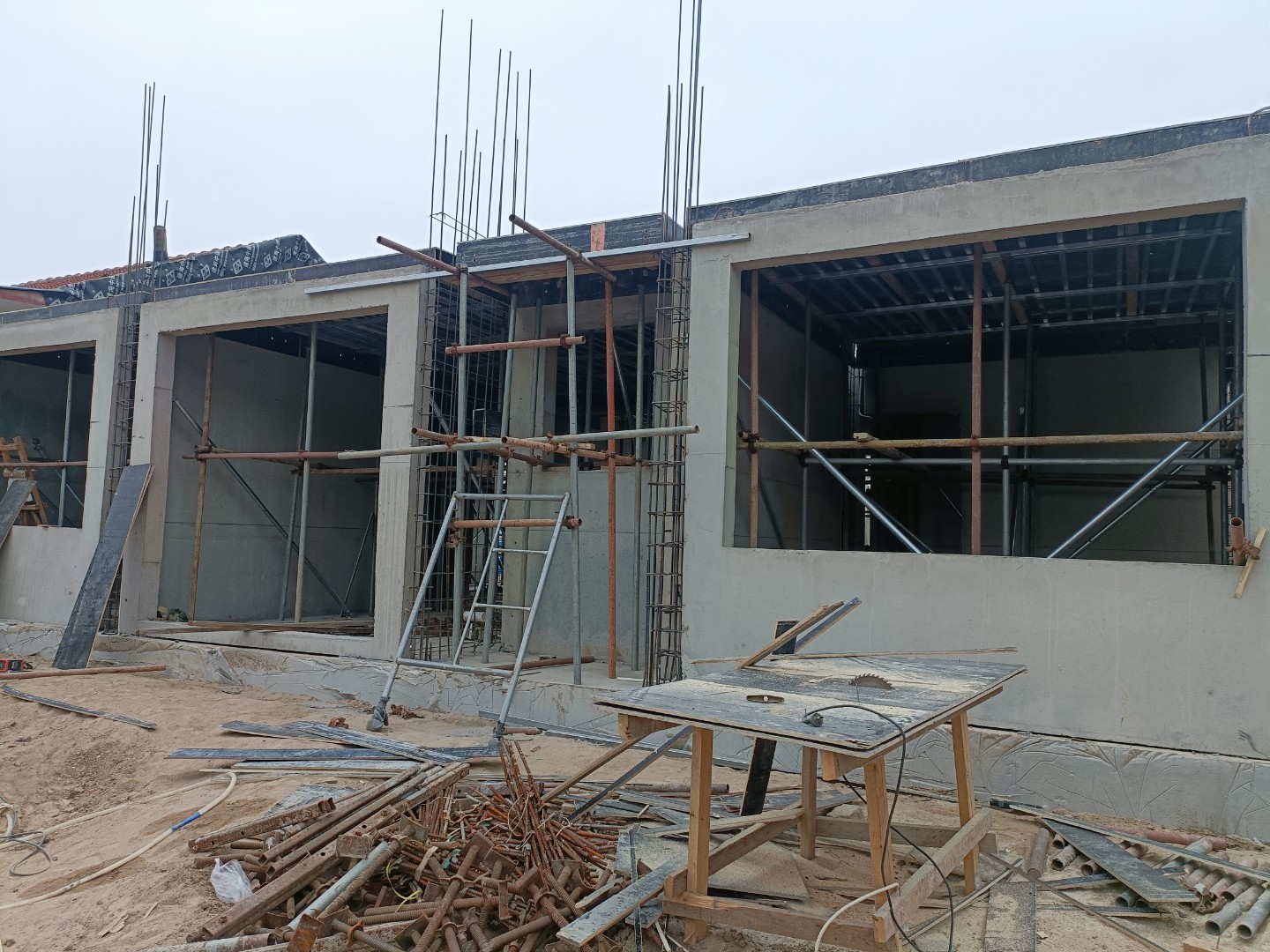 大南旺王总三层装配框剪别墅