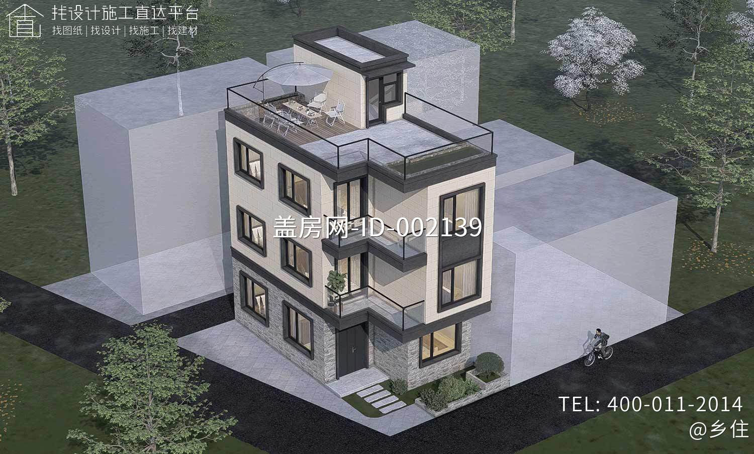 广东佛山潘家四层现代别墅	