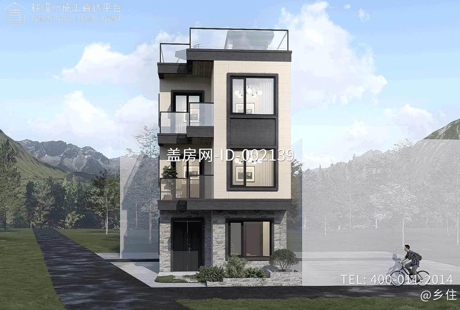 广东佛山潘家四层现代别墅	