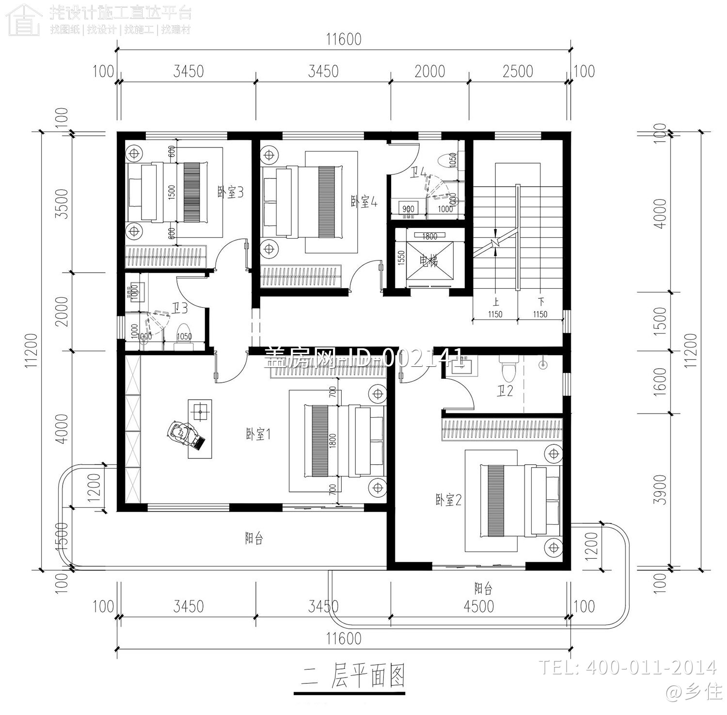 广西北海柯家六层现代别墅	