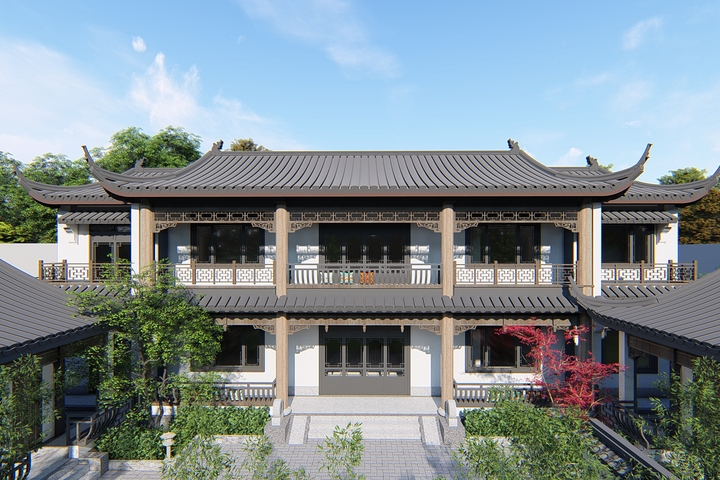 安徽阜阳吕家中式三合院