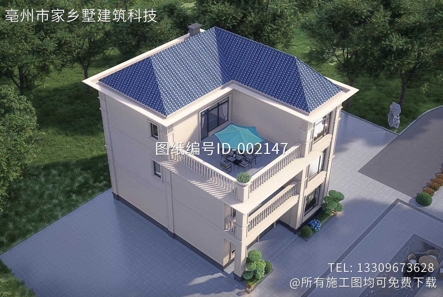 江西赣州曾家三层欧式自建别墅	