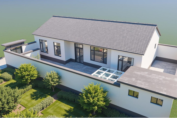 东镇村自建房