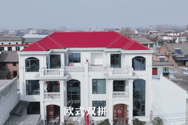 陕西省西安市蓝田县县欧式双拼别墅