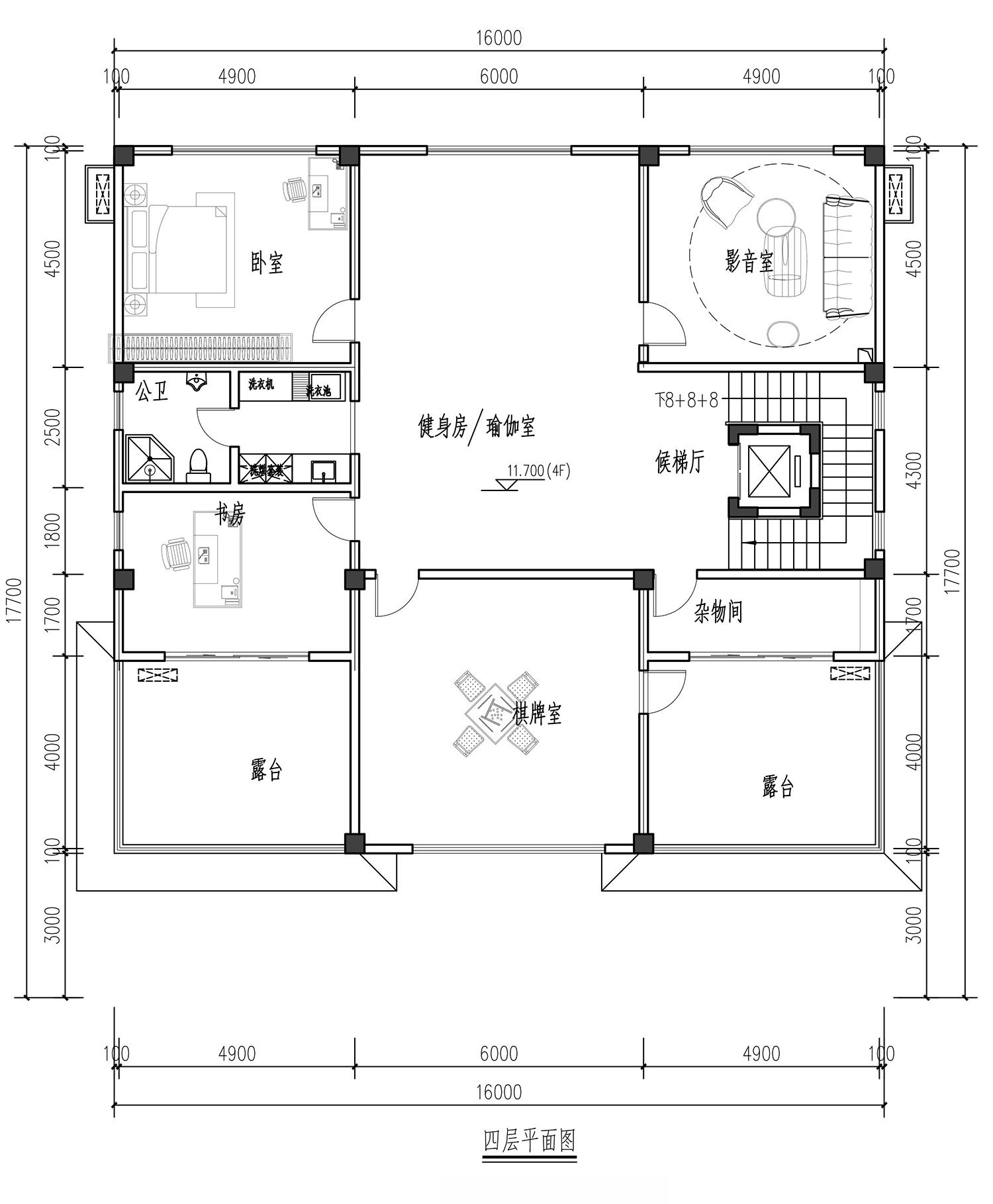 福建莆田辜家四层新中式自建别墅